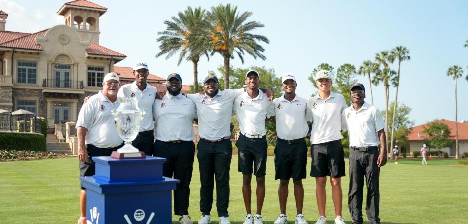 Florida A&M golf won the PGA Works HBCU National Championship in Jacksonville, Florida on Wednesday, May 8, 2024.