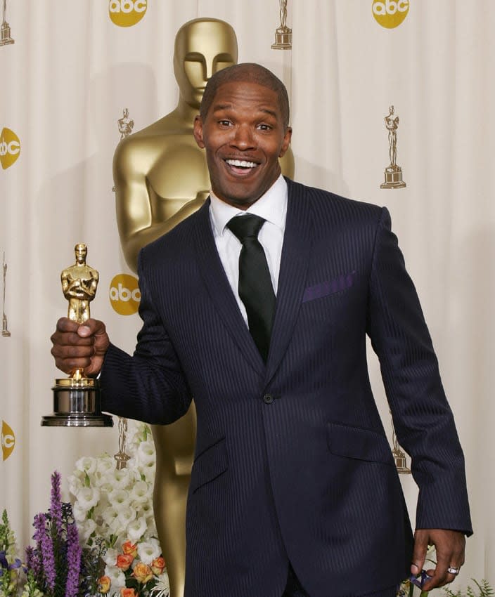 Jamie Foxx ganador de un Oscar en 2005