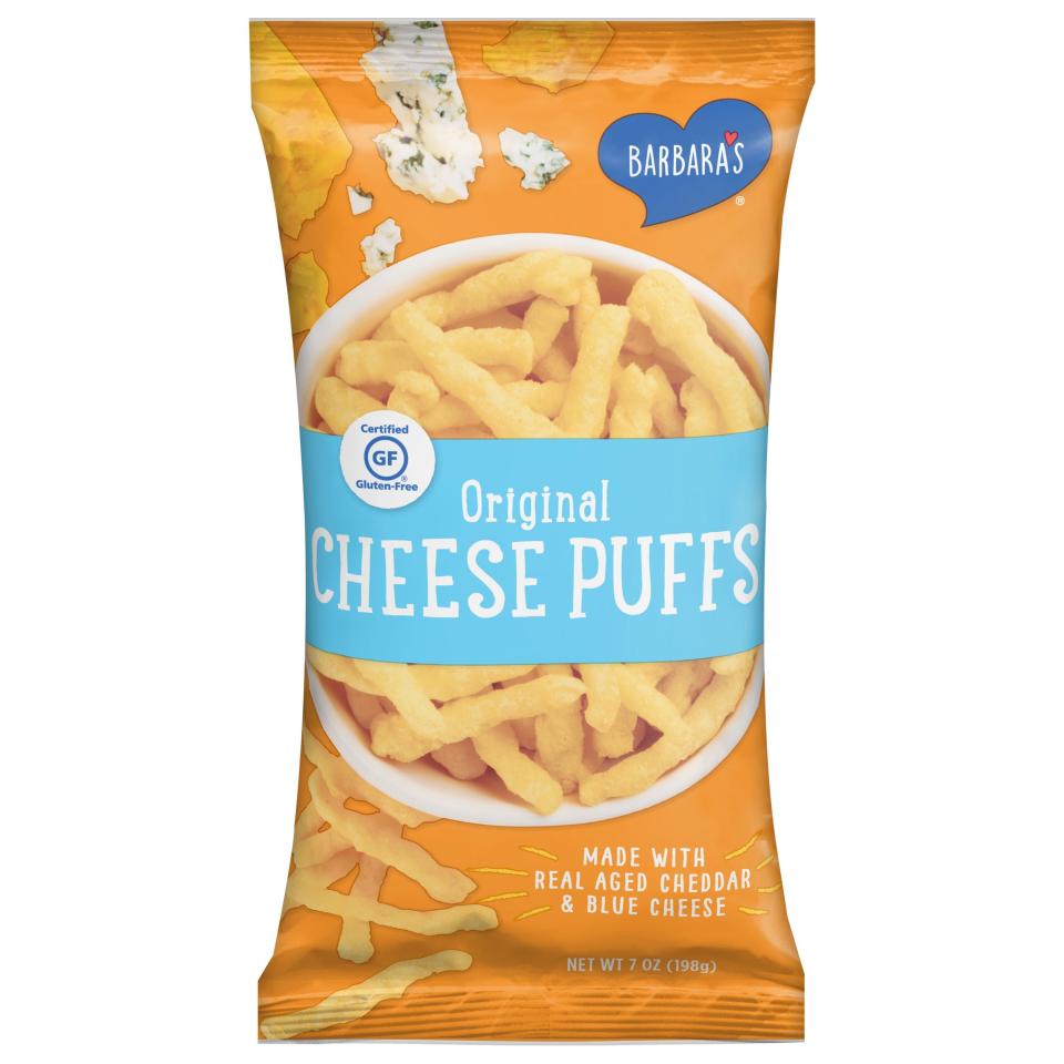 Barbara’s Cheese Puffs, Best Snack Foods