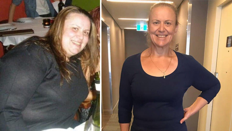 Anna’s closest friends stepped in to help her realise she was dangerously overweight. Photo: Supplied/Anna Kambranis