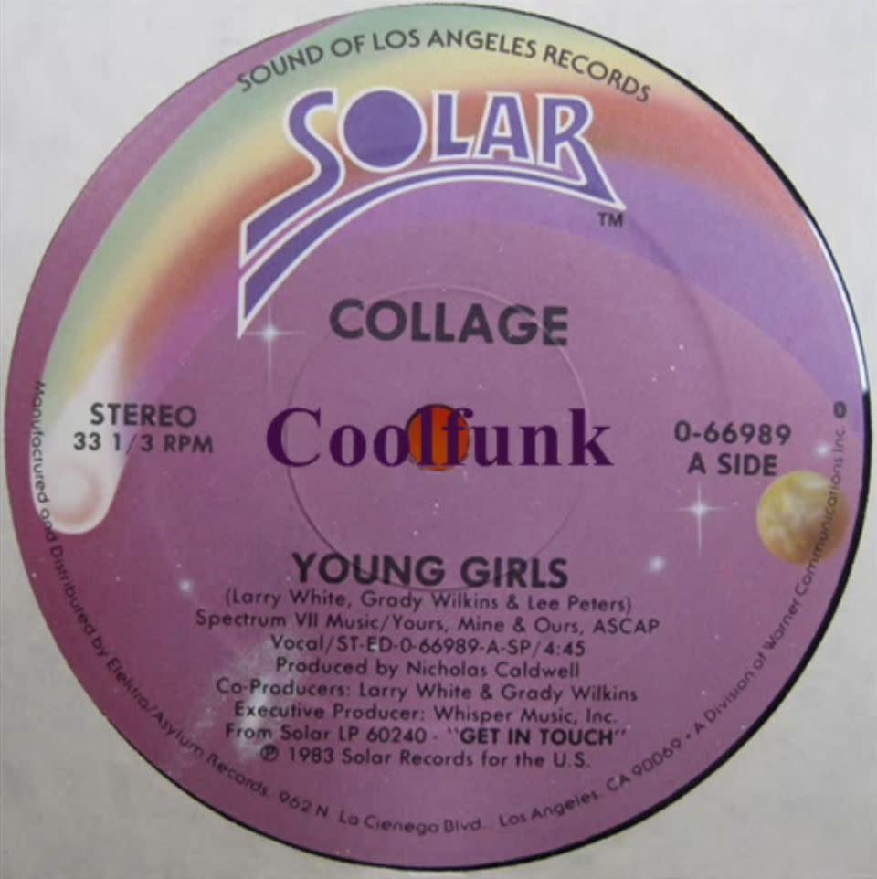 Collage is an 1980's electro-funk band from Minneapolis. Photo: YouTube