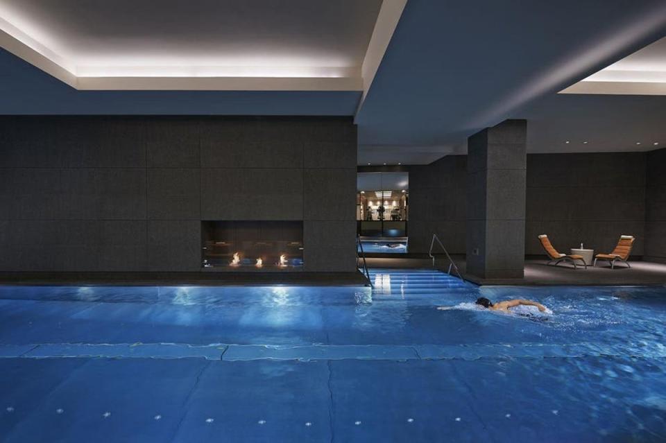  (The spa at the Mandarin Oriental)