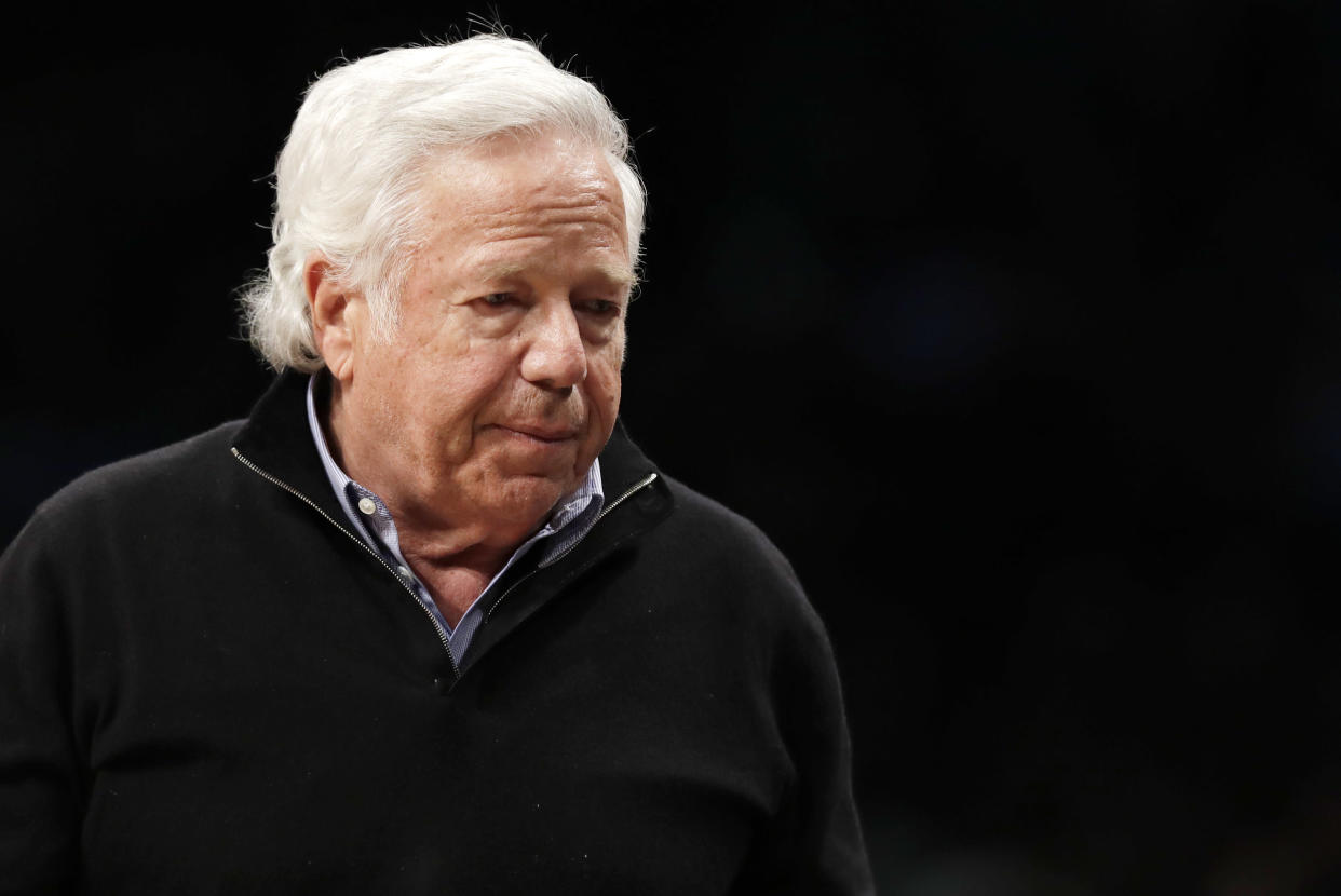 New England Patriots owner Robert Kraft got a victory in court on Tuesday. (AP)