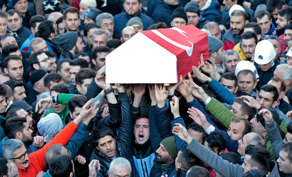 Gun attack victim in Istanbul