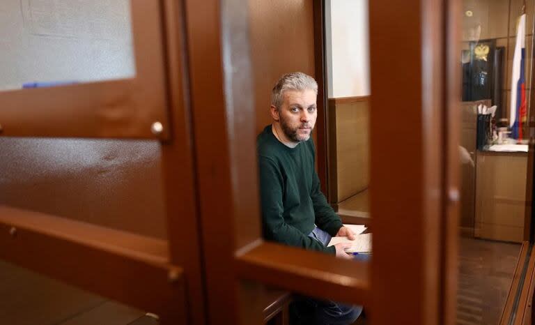 Sergey Klokov durante el juicio