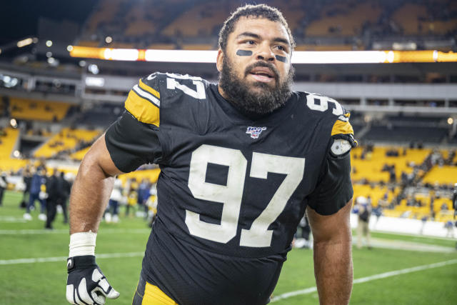 Photo: Pittsburgh Steelers Cameron Heyward Before 49er Game - PIT2023091003  