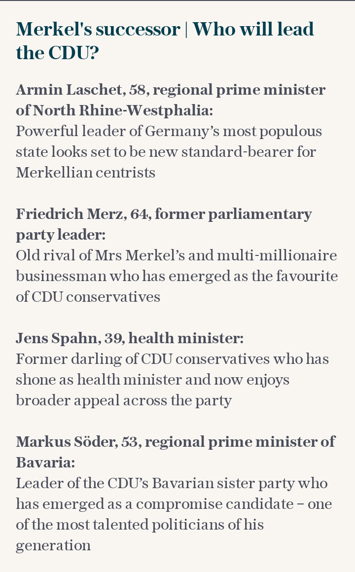 Merkel's successor | Who will lead the CDU?