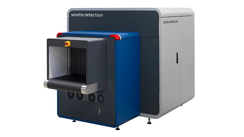 Der energieeffiziente CT-Scanner von Smiths Detection.