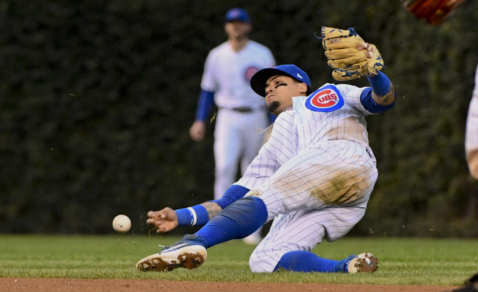 Javier Báez did it all for the Chicago Cubs during an MVP caliber season. (AP)