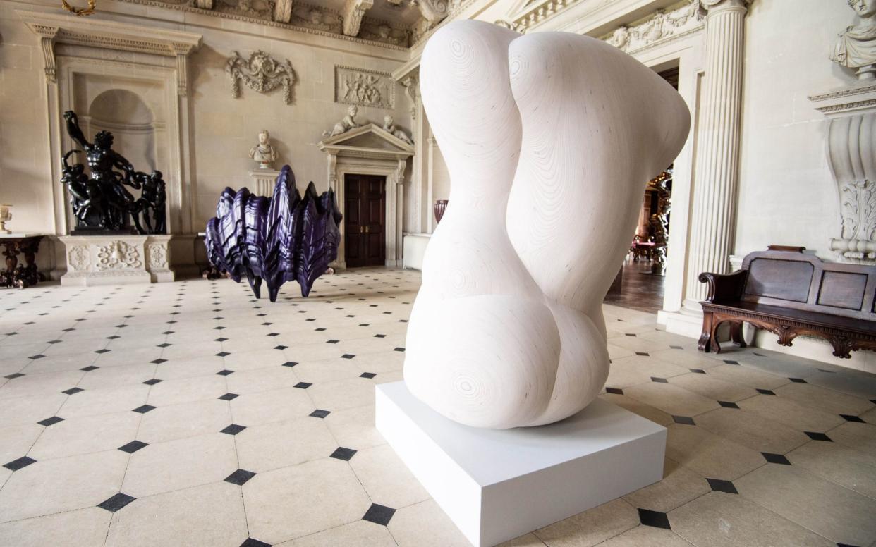 Tony Cragg's Untitled 2020 at Houghton Hall - PA