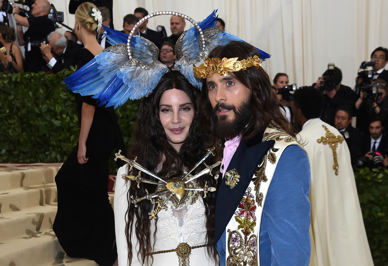 Lana Del Rey und Jared Leto zogen bei der Met Gala alle Blicke auf sich. (Bild: Getty Images)