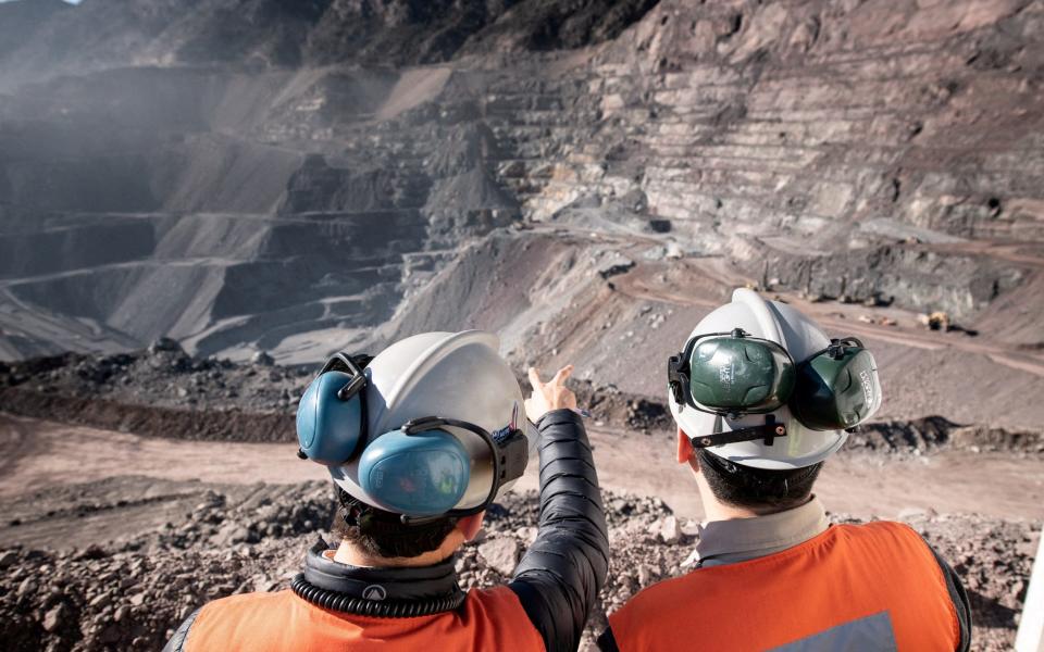 Anglo American's El Soldado copper mine in Chile