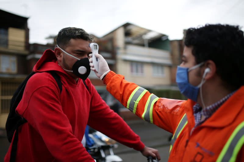 The coronavirus disease (COVID-19) outbreak, in Bogota