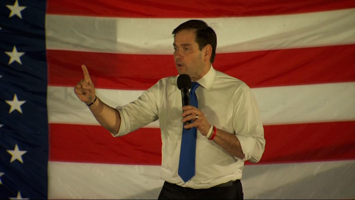 Rubio Drums up Support in Home State of Florida