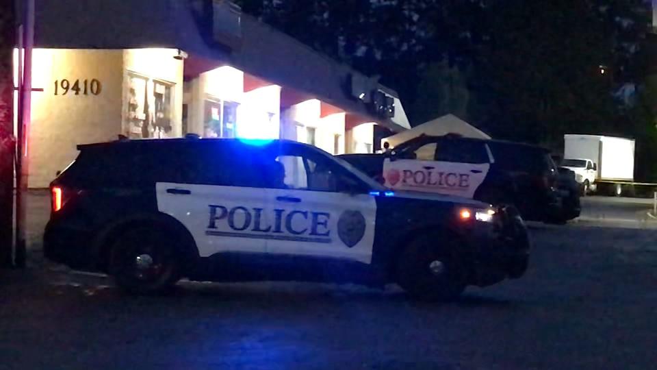 An investigation is underway into a fatal shooting stemming from an argument outside a Lynnwood hotel that may have involved an attempted car theft.