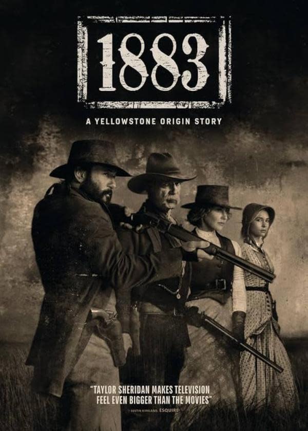 Portada del DVD de 1883 (Imagen: Amazon)