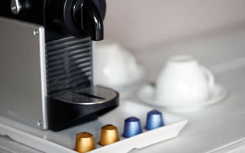 nespresso machine - Credit: getty