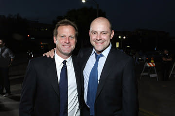 Producer Bradley Thomas and Robert Corddry at the Los Angeles premiere of DreamWorks Pictures' The Heartbreak Kid