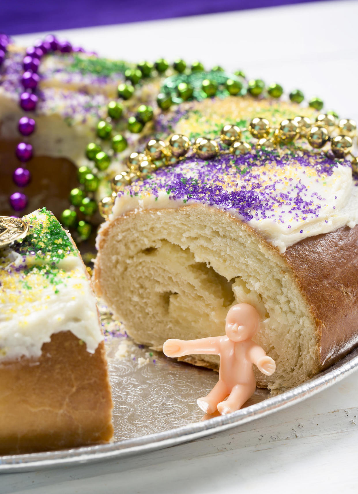 Mardi Gras King Cake (Getty Images/iStockphoto)