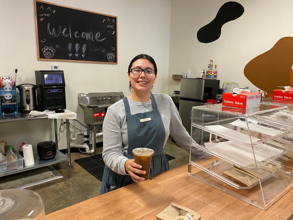 Sahra Herandez is the owner of The Cats Cottage, a new coffee shop at 4000 Summer Ave.