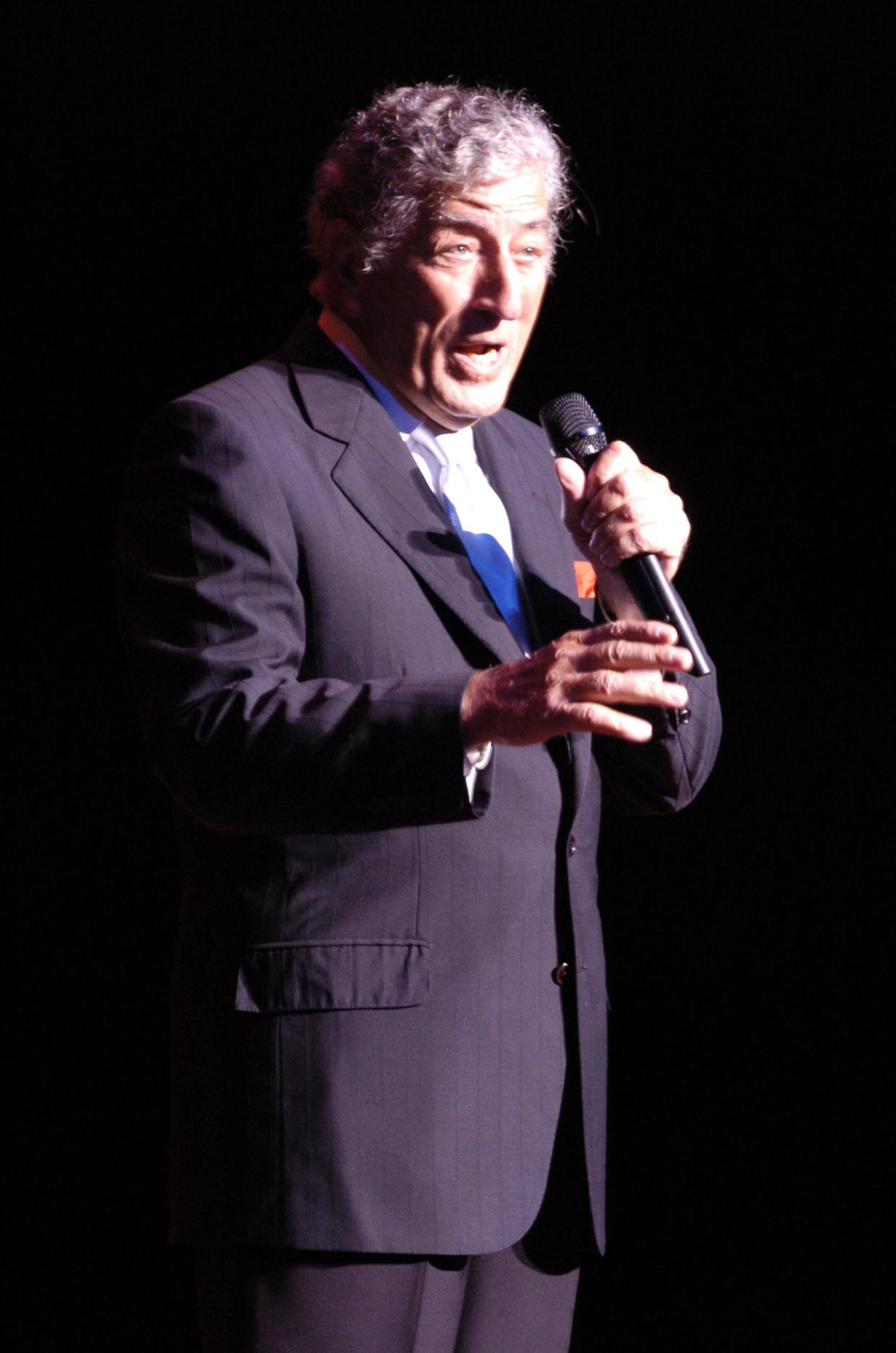 Tony Bennett performed Saturday, Aug. 20, 2005, at the Morris Performing Arts Center in South Bend. The singer died July 21, 2023, at the age of 96.