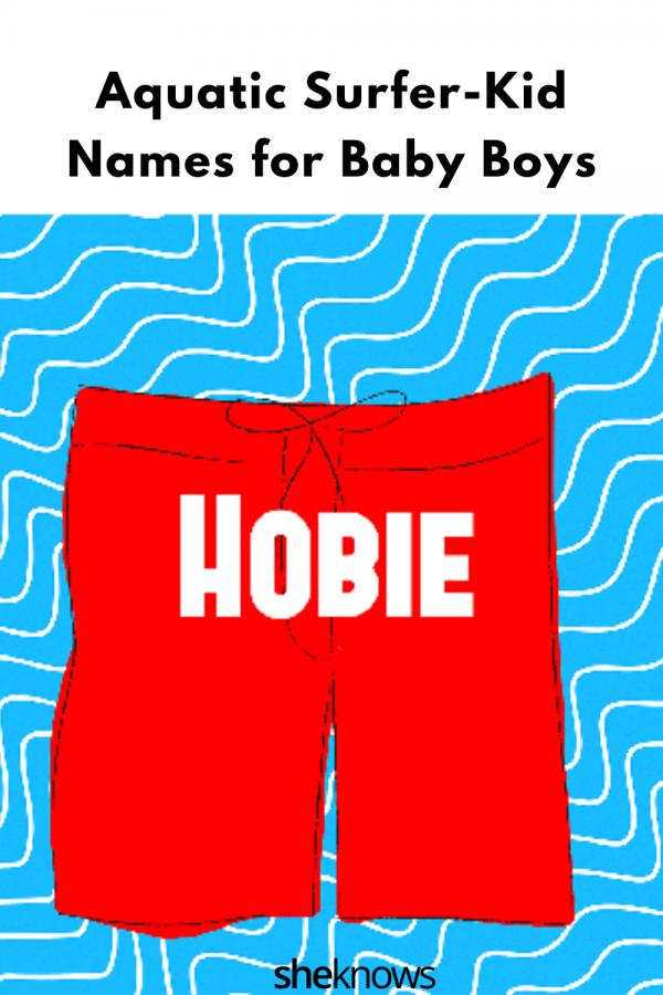 Aquatic Surfer Baby Boy Names