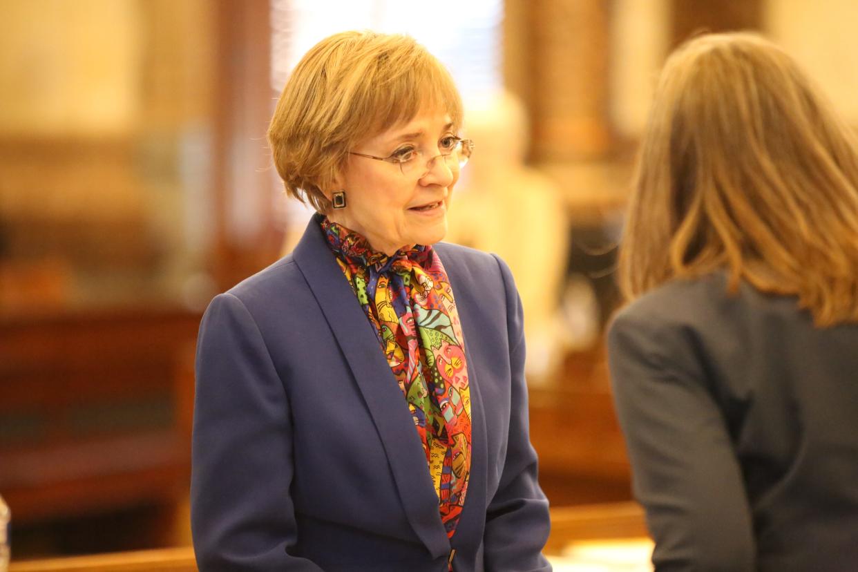 Sen. Beverly Gossage, R-Eudora, said confusion in campaign messaging about the Value Them Both amendment inspired a push to redefine abortion in state law.