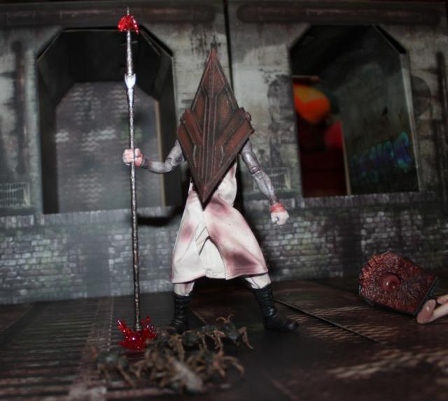 Silent Hill Pyramid Head and the Faceless Nurse Costume