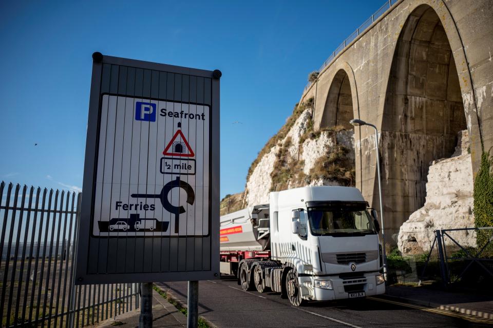 The Office for National Statistics is set to publish new economic data that tracks traffic on the roads and in ports. (Photo: Tolga Akmen/Getty Images