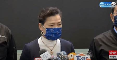 興達電廠事故釀全台大停電，經濟部長王美花致歉。(取自中時新聞網直播)