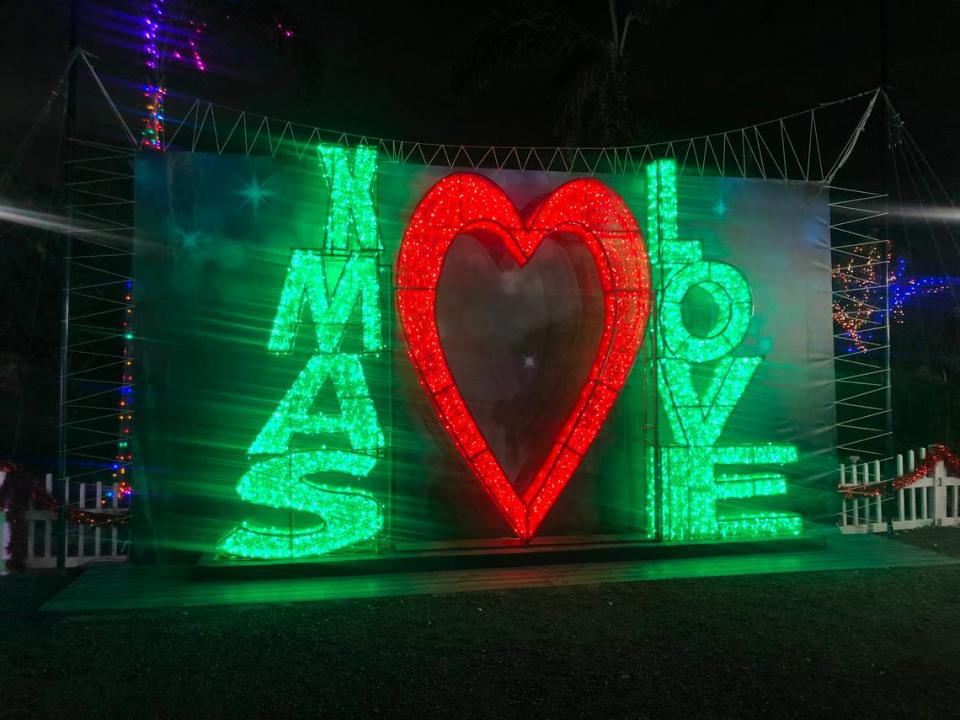A new display at Santa's Enchanted Forest/Maddy Marr