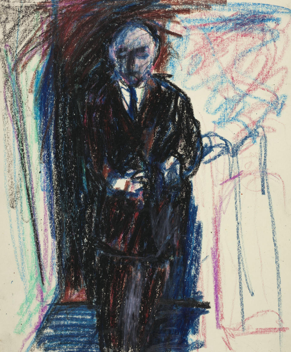 Andrzej Jackowski's Study for Portrait of Dr Groddeck of Baden-Baden, 1978