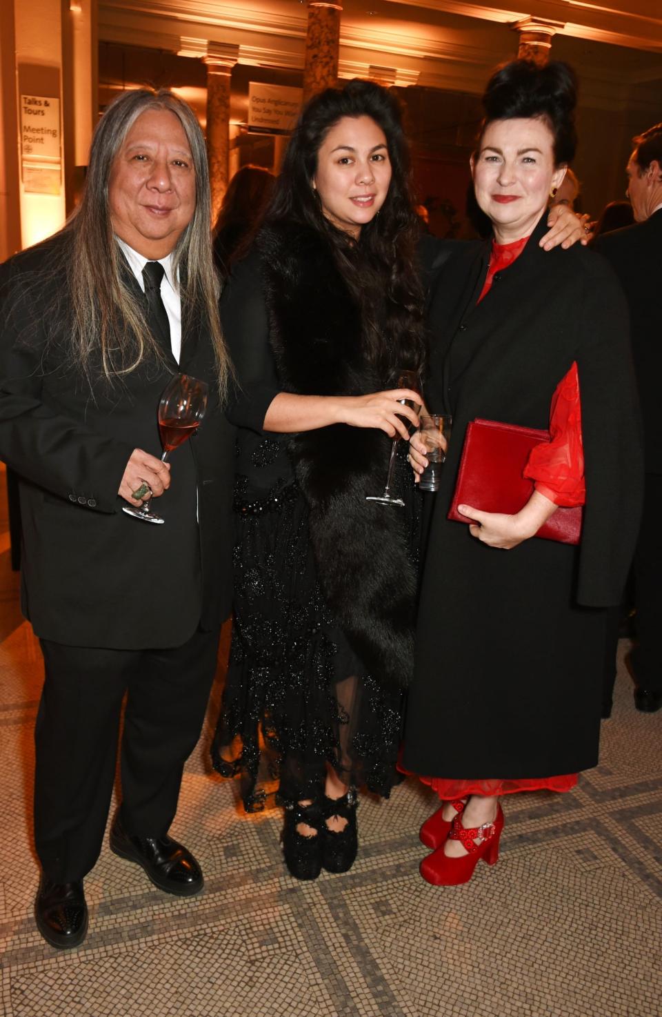 Rocha, centre, with her father and mother, John and Odette (Dave Benett)