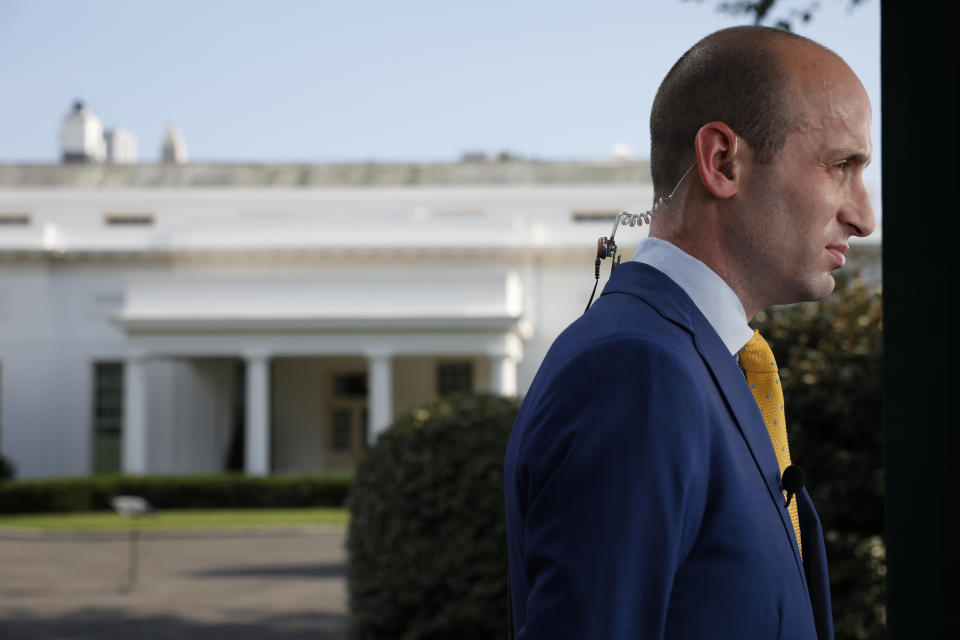 White House senior advisor Stephen Miller is pictured. Source: Getty