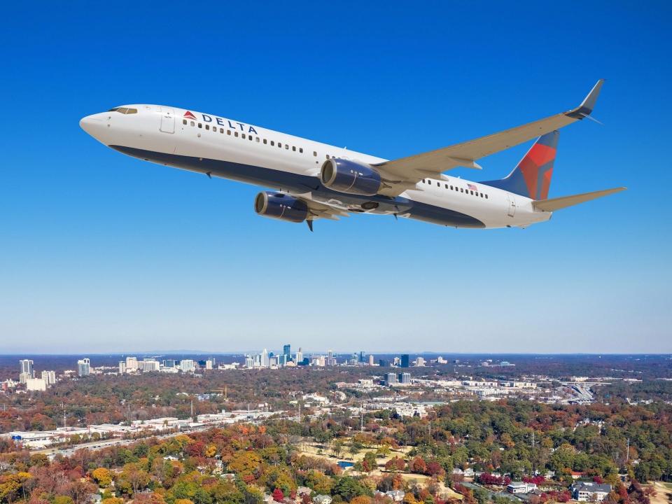 Delta Boeing 737 MAX 10.