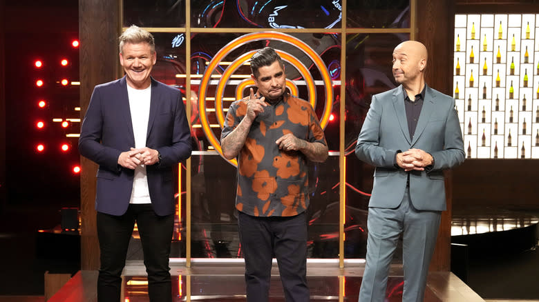 Gordon Ramsay, Aaron Sanchez, and Joe Bastianich