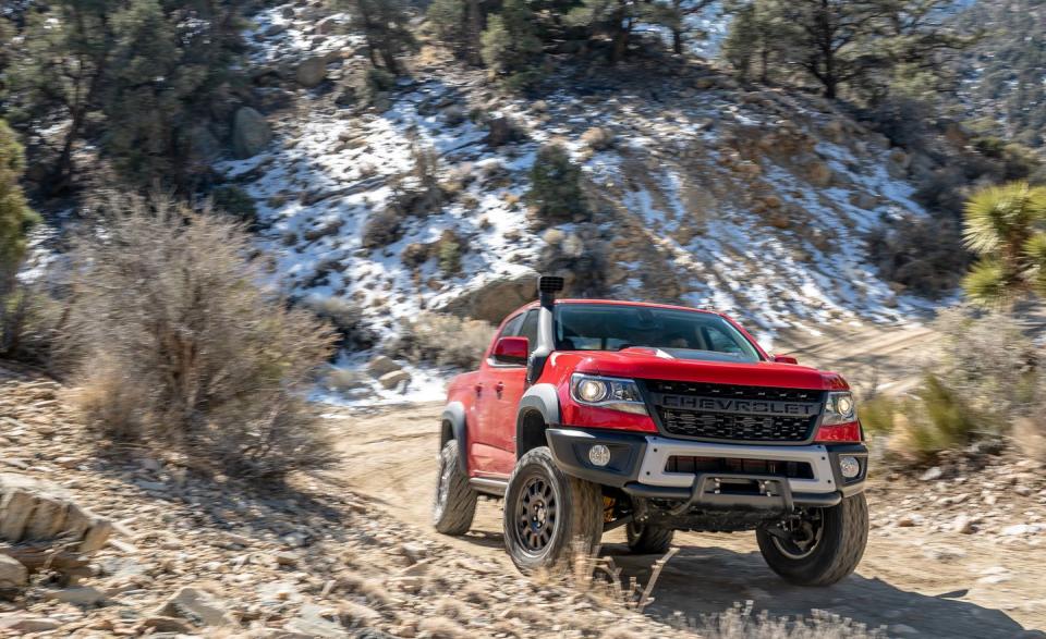 <p>The Bison's AEV-designed heavy-duty steel front bumper with an integrated mount for a winch is one of its key upgrades. </p>