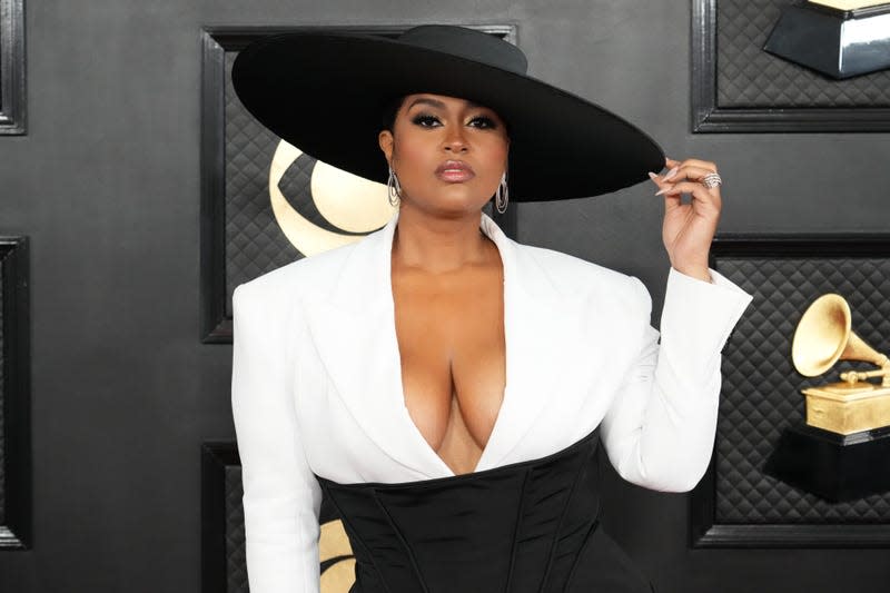 Jazmine Sullivan attends the 65th GRAMMY Awards on February 05, 2023 in Los Angeles, California.