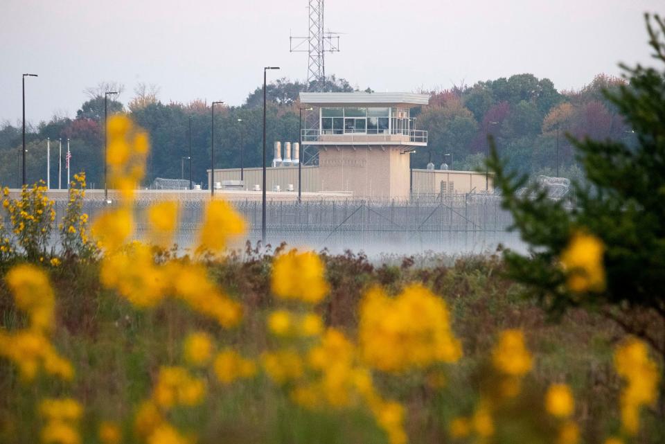 The New Lisbon Correctional Institution in New Lisbon, Wis. Since its first count in 1790, the Census Bureau has counted incarcerated people as residents of where they're incarcerated as opposed to where they call home -- even though in 48 of 50 states, they cannot vote in that community.