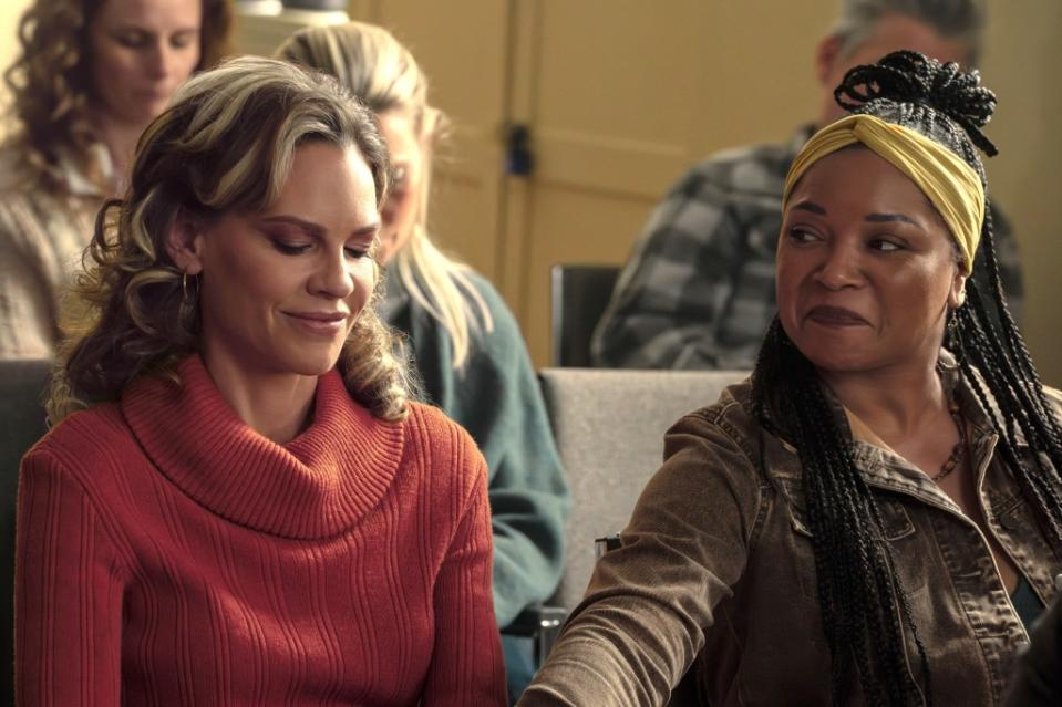 The faith-based drama “Ordinary Angels,” which stars Hilary Swank and Tamala Jones, landed in third. ©Lions Gate/Courtesy Everett Collection