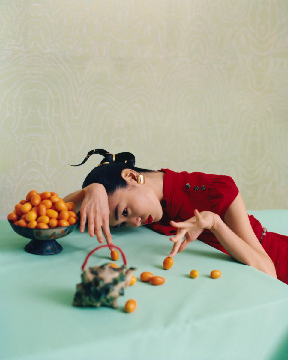 Self-Portrait’s Chinese New Year campaign shot by Alexandra Leese.