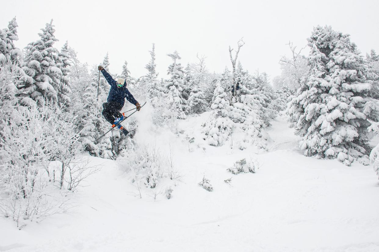 Jay Peak Resort seen on Thursday, January 17, 2020. The resort got about 8 inches of snow between Wednesday and Thursday with more expected over the MLK Day holiday weekend. 