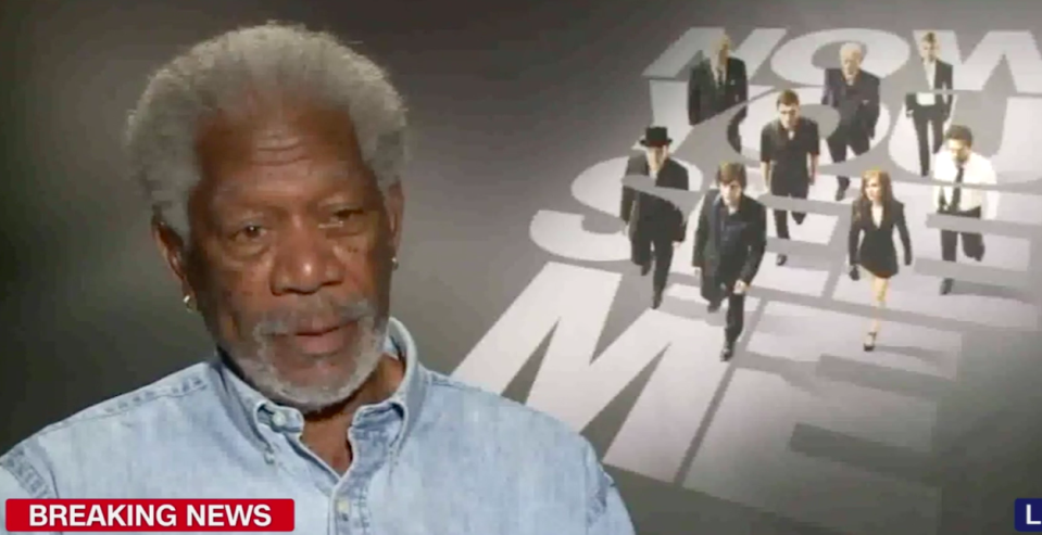 Footage of Morgan Freeman hitting on a female reporter has resurfaced. Source: CNN