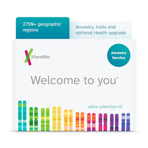23andMe Ancestry Service - DNA Test Kit with Personalized Genetic Reports Including Ancestry Co…