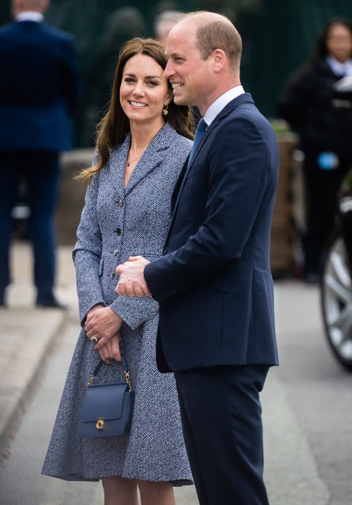 Kate Middleton et son époux le prince William à Manchester