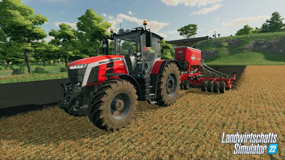 Der "Landwirtschafts-Simulator 22" lässt digitale Bauern ihre Höfe in Europa oder den USA bewirtschaften. Über 400 originalgetreue Maschinen, neue Produktionsketten, wechselnde Jahreszeiten sowie die Wahl zwischen Ackerbau, Viehzucht und Waldarbeiten bescheren virtuellen Landwirten Glücksgefühle. Für Dauermotivation sollen auch Mods und Online-Crossplay sorgen. Seit 22. November ist der beste "Landwirtschafts-Simulator" seit Jahren für PC, PS4/5 und Xbox Series X/S/One erhältlich. (Bild: Giants Software)