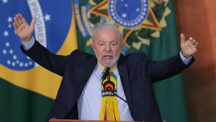 Le président brésilien Luiz Inacio Lula da Silva a promis de lutter contre la déforestation en Amazonie - Gustavo Moreno/AP