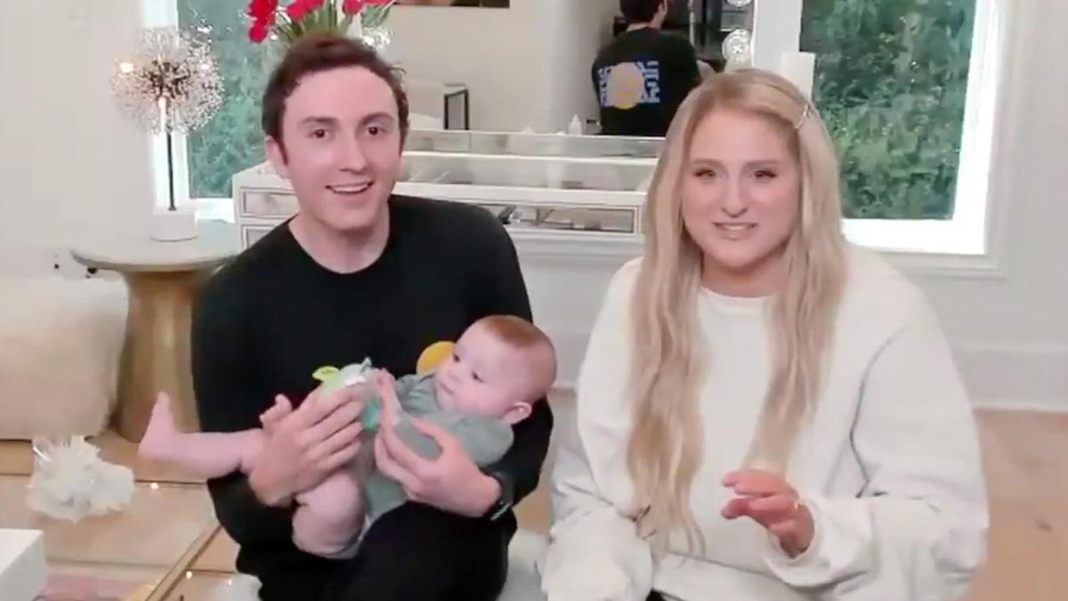 Meghan Trainor Shares Son Riley's Hilarious Favorite Song After a Bath –  SheKnows