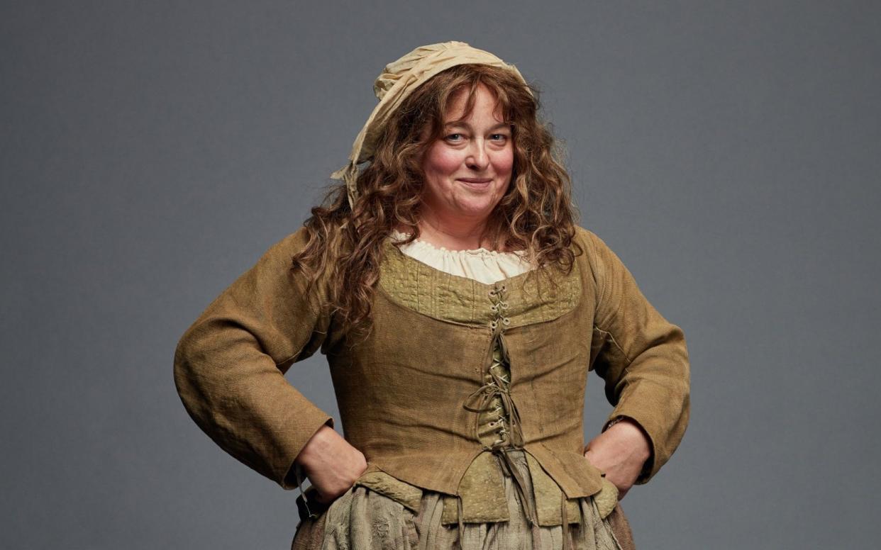 Beatie Edney, who plays Prudie, claimed she was not invited to the premiere - WARNING: Use of this copyright image is subject to the terms of use of BBC Pictures' Digital Picture