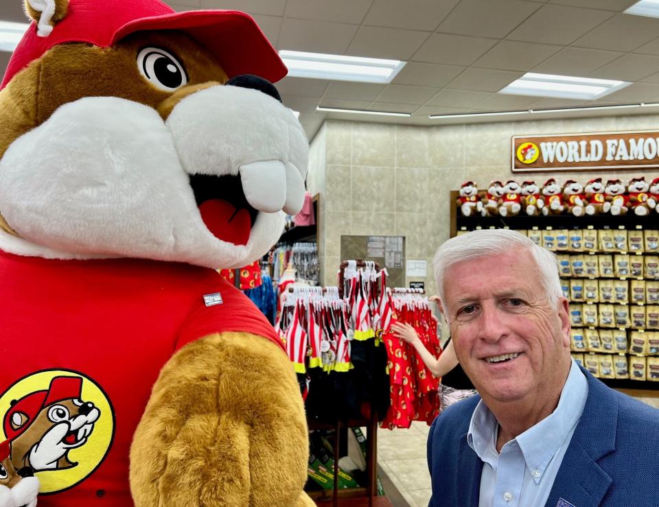 Ruston Mayor Ronny Walker visited a Buc-ees near Huntsville, Ala., this week. Buc-ee's plans to open its first Louisiana travel center in Ruston in 2025.